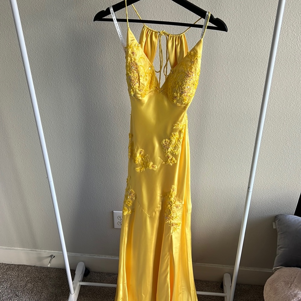 Gorgeous Beaded Yellow Beauty and the Beast Gown